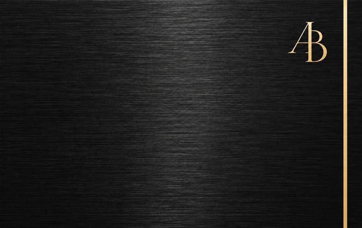 Black Signature ShmoBiz business card artwork