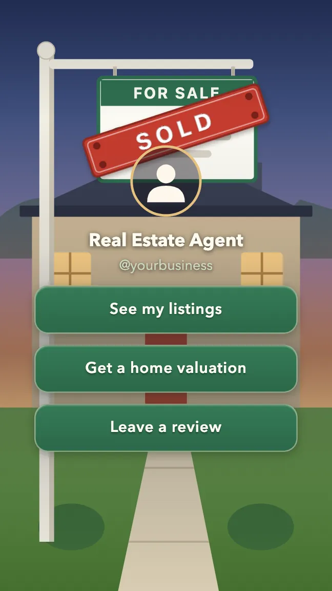Sold Sign ShmoLink real estate design preview